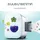 Kacee ตู้อบแห้งฆ่าเชื้อขวดนมเด็ก UV หลอด Philips 99.9% ลายดอกไม้