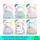 Elephant ตราช้าง กระดาษโน้ตกาวในตัว แฟนซี  (20SHx1) คละสี คละลาย 1 ชิ้น กระดาษโน๊ต เขียนทับได้ ลอกติดซ้ำได้ เหมาะสำหรับใช้จดบันทึก