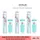 (แพ็ค3ชิ้น) ชุดคู่ขวัญ SKYNLAB สกินแล็บ แปรงสีฟัน+ยาสีฟัน (กรีน)