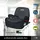 คาร์ซีทสำหรับเด็ก รุ่น ISOFIX สีเทา บูสเตอร์ซีท เบาะรองนั่ง ติดตั้งได้ 2 ระบบ ระบบเข็มขัดนิรภัย และระบบ ISOFIX มาพร้อมตัวล็อคป้องกันการบีบ