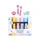 Master Art มาสเตอร์อาร์ต กาวน้ำใส 50 มล. คละสี กาวเหนียว ยึดติดดี หัวกาวสี่เหลี่ยมแบนราบ ปาดกาวได้เรียบ