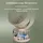 พัดลมแคมป์ปิ้ง แบตอึด ลมแรง หมุนรอบทิศทาง 6 นิ้ว แรงลม 3 ระดับ จอแสดงผล