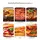 แผ่นซับน้ำมัน  กระดาษซับมัน 20 ซม. 12 แผ่น  Food Grade 20ซม.