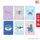 Elephant  ตราช้าง สติทช์ สมุดริมลวด ขนาด A5  70G 50S มี 2 แบบ  หนา 70 แกรม 50 แผ่น คละสี คละลาย Stitch เคลือบกันน้ำ